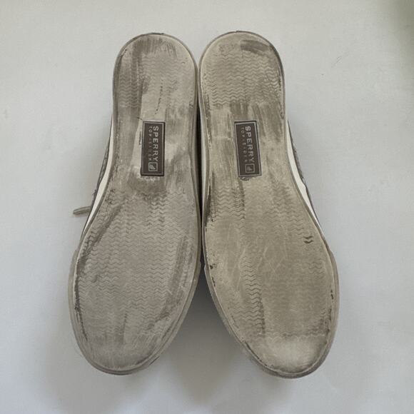 Sperry‎ Top-Sliders Leopard Cheetah Print Slip On Boat Shoes Size 8.5 - Picture 7 of 12